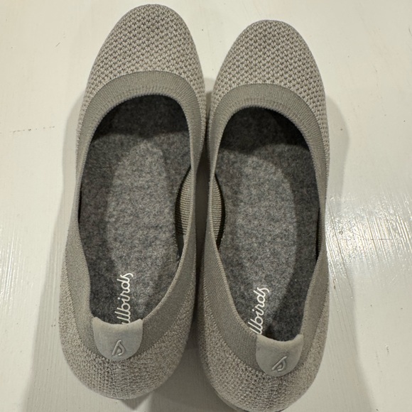 5 for $25 Allbirds tree breezer flats size 9 grey - READ !! NO LINERS!!! - Picture 3 of 9